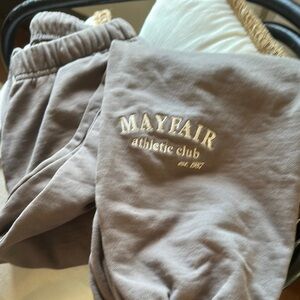 Gray Mayfield Athletic Club sweats